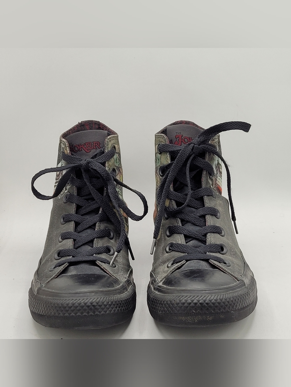 Converse Allstar DC Joker / Batman Hitop Sneakers Size 6 In Men 8 In Women - Picture 10 of 16